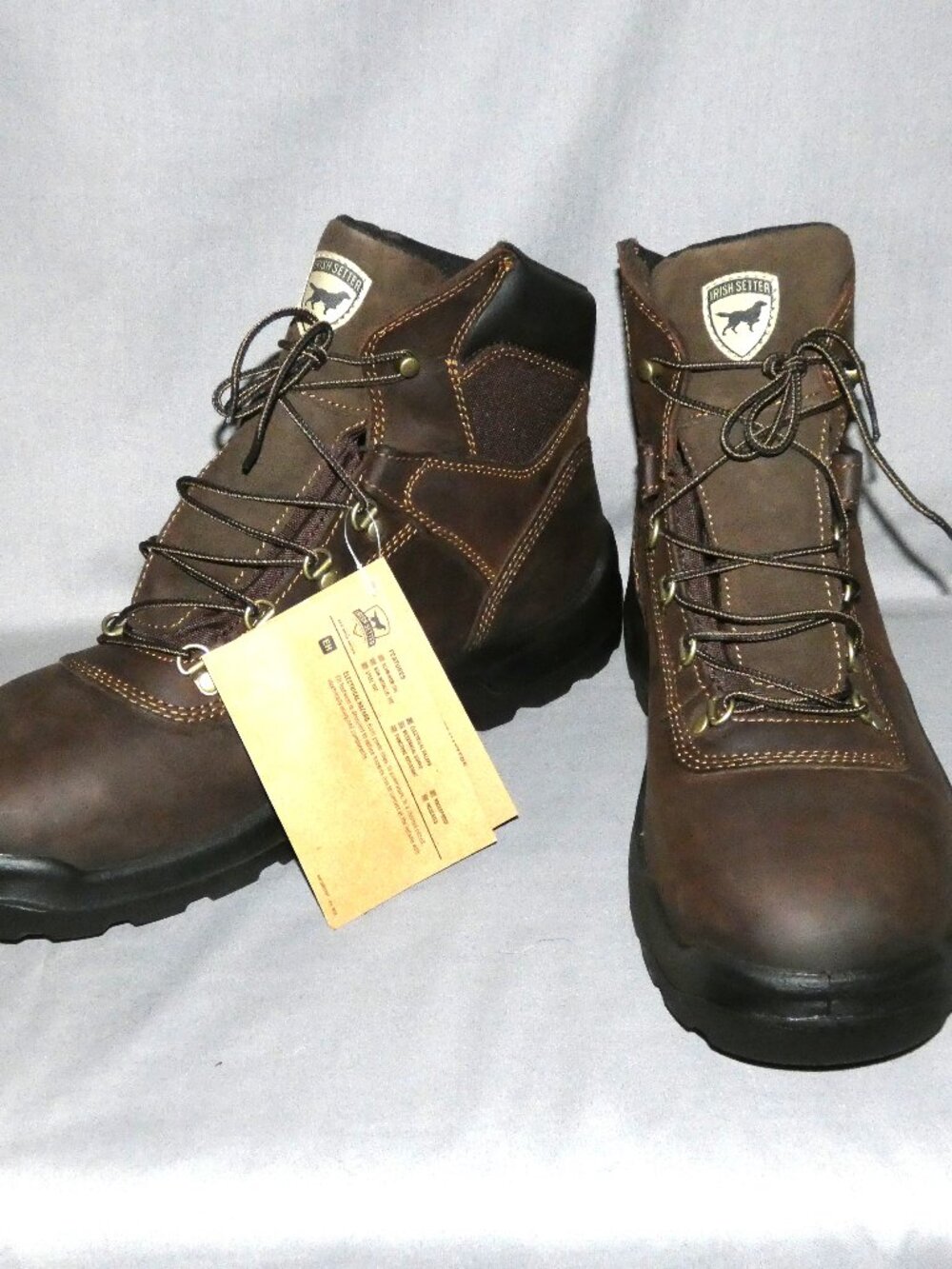 Red Wing Irish Setter Ely 83607 Leather Lace Up Work Boots Men's 14D NWT